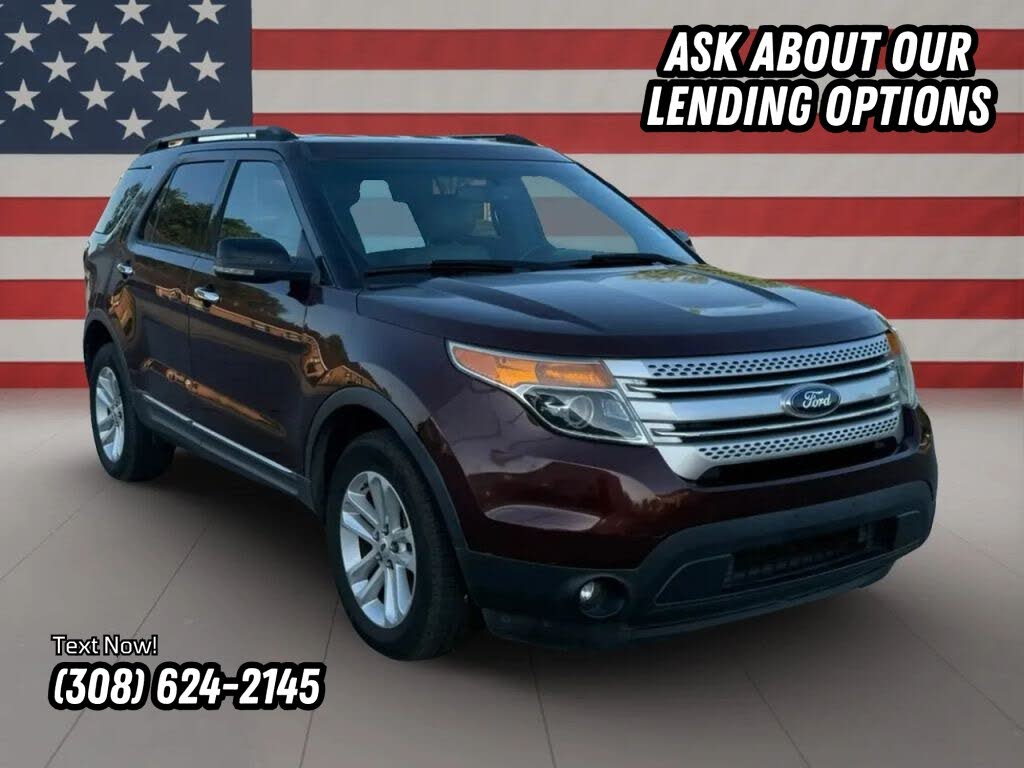 Red (Maroon) 2012 Ford Explorer SUV / Crossover All-Wheel Drive 6-Speed Automatic