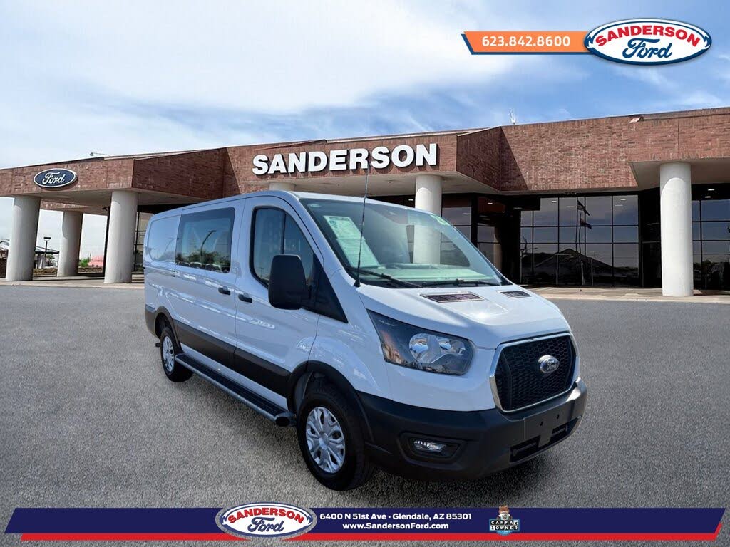 White 2025 Ford Transit Cargo Van Rear-Wheel Drive Automatic