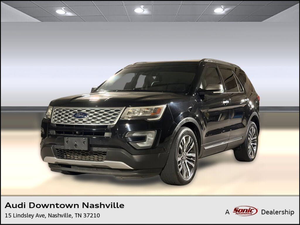 Black 2017 Ford Explorer SUV / Crossover All-Wheel Drive Automatic
