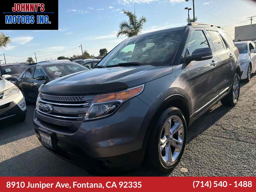 Sterling Gray Metallic 2014 Ford Explorer SUV / Crossover All-Wheel Drive Automatic
