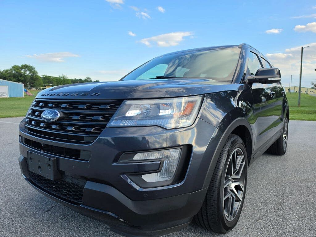 Black 2017 Ford Explorer SUV / Crossover All-Wheel Drive 6-Speed Automatic