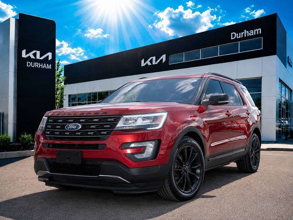 Red 2017 Ford Explorer SUV / Crossover All-Wheel Drive 6-Speed Automatic