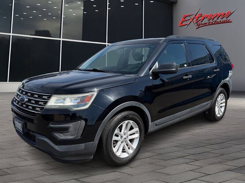 Black 2016 Ford Explorer SUV / Crossover Front-Wheel Drive 6-Speed Automatic