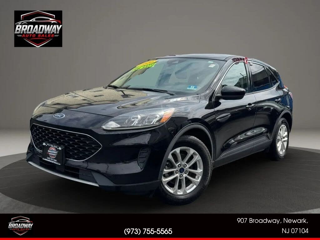 Black 2020 Ford Escape SUV / Crossover Front-Wheel Drive 8-Speed Automatic