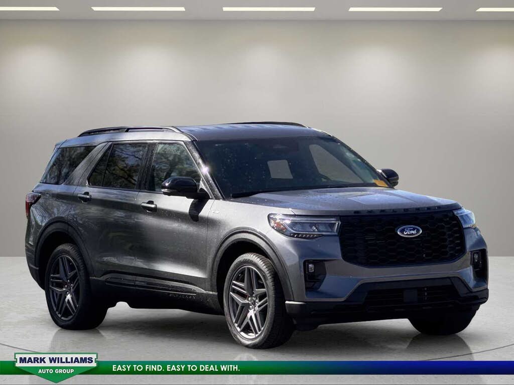 Carbonized Gray Metallic 2025 Ford Explorer SUV / Crossover All-Wheel Drive Automatic