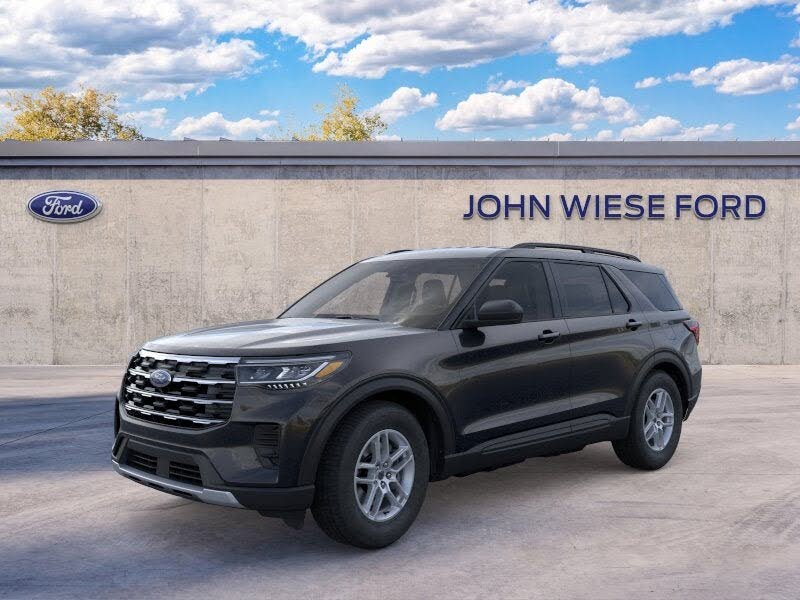Agate Black Metallic 2026 Ford Explorer SUV / Crossover All-Wheel Drive Automatic