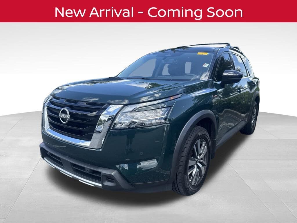 Obsidian Green Pearl/Super Black 2024 Nissan Pathfinder SUV / Crossover Front-Wheel Drive 9-Speed Automatic