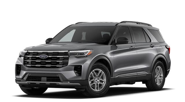 Carbonized Gray Metallic 2026 Ford Explorer SUV / Crossover Rear-Wheel Drive Automatic