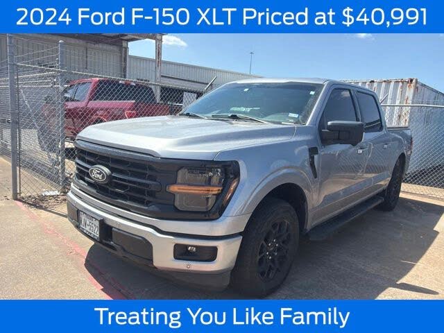 Iconic Silver Metallic 2024 Ford F-150 Pickup Truck 4X2 Automatic