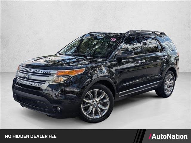 Black 2012 Ford Explorer SUV / Crossover Front-Wheel Drive 6-Speed Automatic