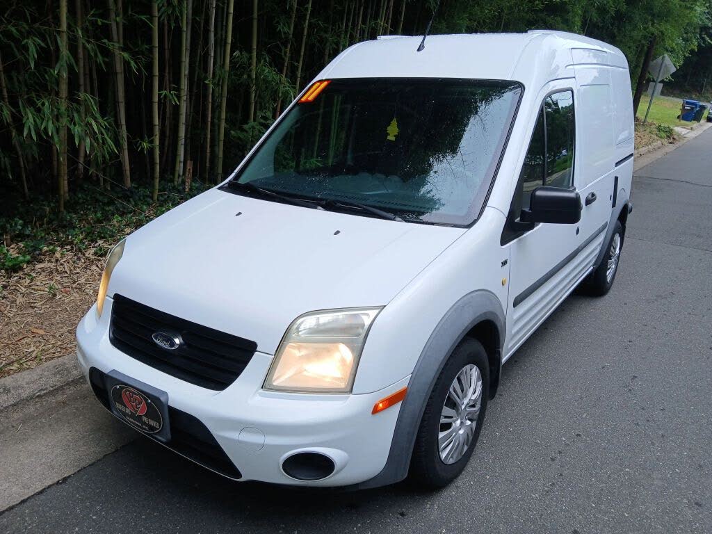  2011 Ford Transit Connect Cargo XLT FWD with Rear Glass   