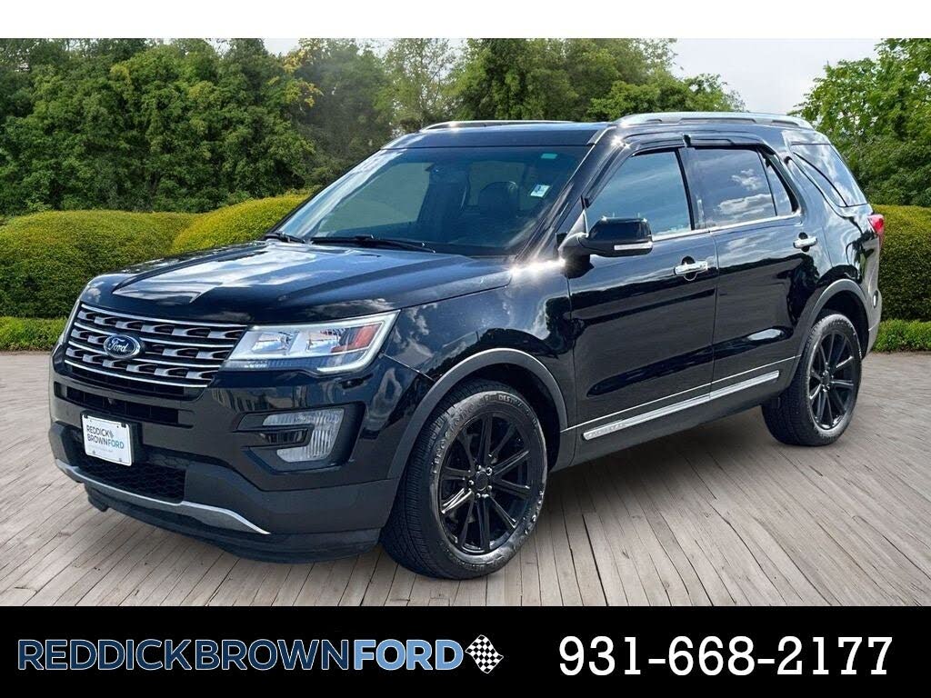 Shadow Black 2017 Ford Explorer SUV / Crossover All-Wheel Drive 6-Speed Automatic