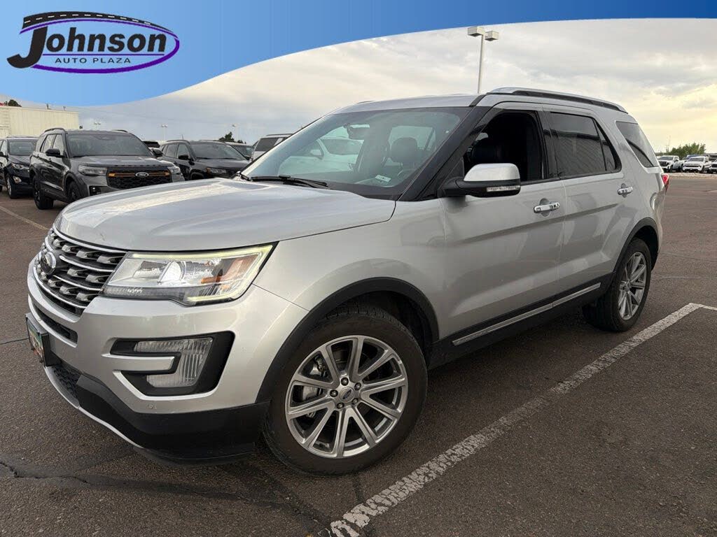 Ingot Silver 2017 Ford Explorer SUV / Crossover All-Wheel Drive 6-Speed Automatic