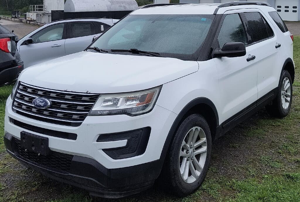 Oxford White 2017 Ford Explorer SUV / Crossover All-Wheel Drive 6-Speed Automatic