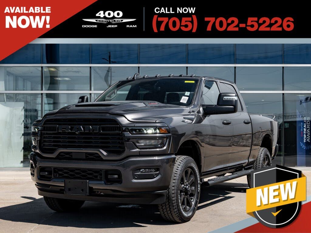 Gray 2026 RAM 2500 Pickup Truck Four-Wheel Drive Automatic