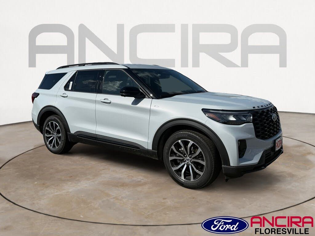White 2026 Ford Explorer SUV / Crossover Rear-Wheel Drive Automatic