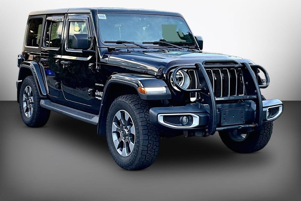Black Clearcoat 2021 Jeep Wrangler SUV / Crossover Four-Wheel Drive 8-Speed Automatic