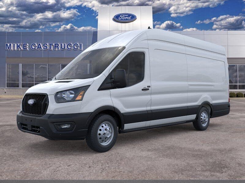 Oxford White 2026 Ford Transit Cargo Van Rear-Wheel Drive 