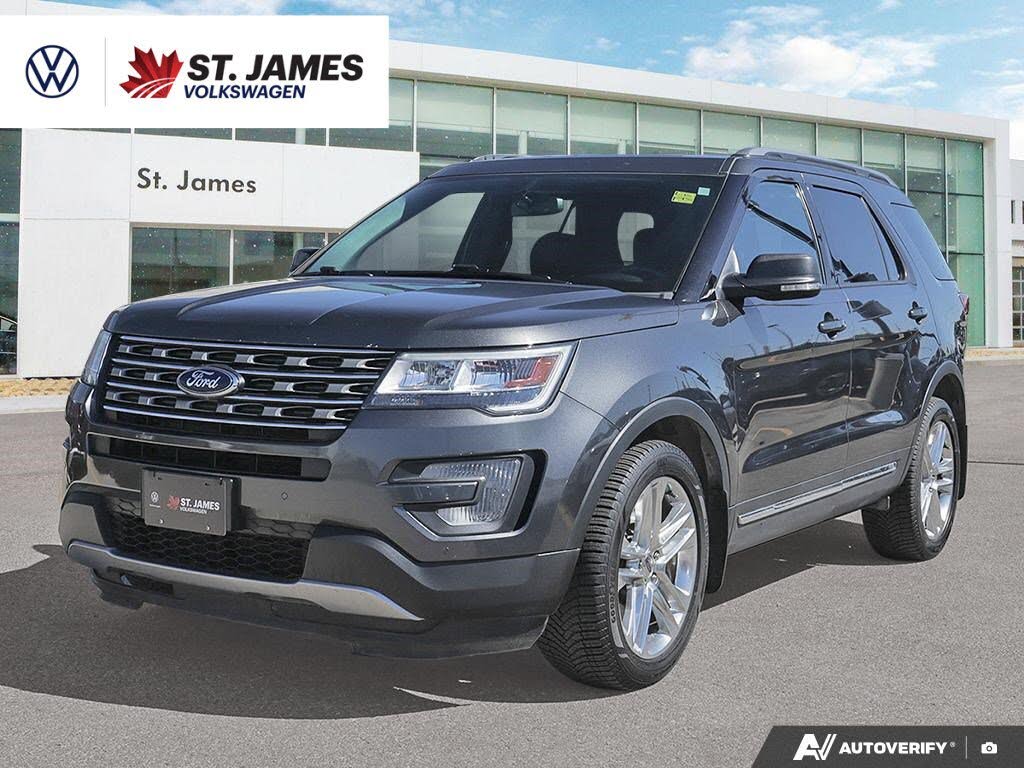 Gray 2017 Ford Explorer SUV / Crossover All-Wheel Drive Automatic