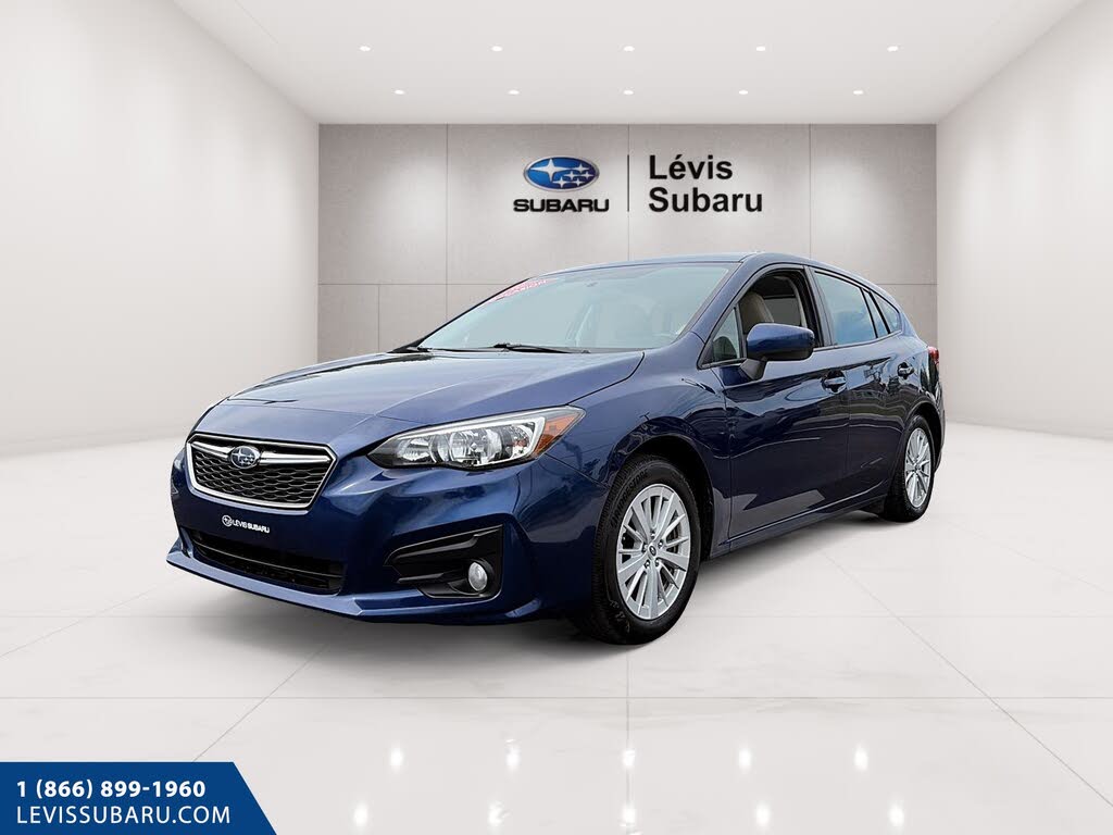 Blue 2018 Subaru Impreza Hatchback  Automatic