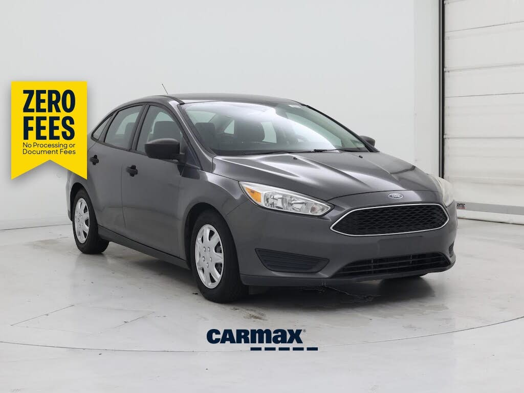 Gray 2016 Ford Focus Sedan Front-Wheel Drive Automatic