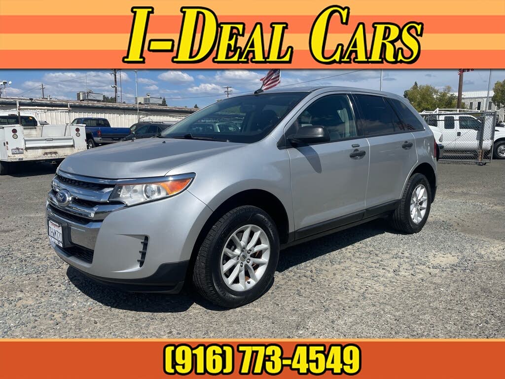 Ingot Silver Metallic 2014 Ford Edge SUV / Crossover Front-Wheel Drive 6-Speed Automatic