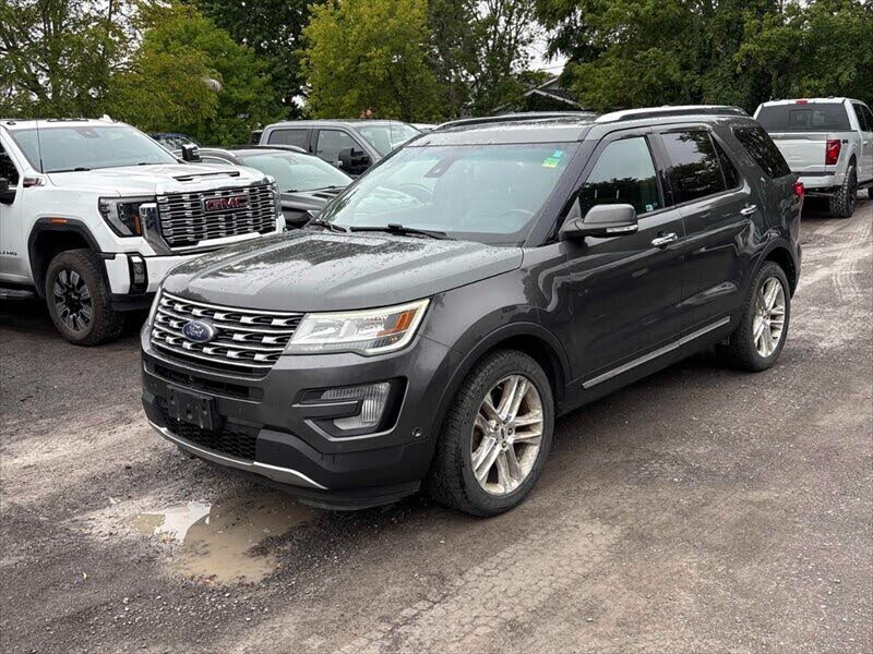 Gray 2017 Ford Explorer SUV / Crossover All-Wheel Drive Automatic