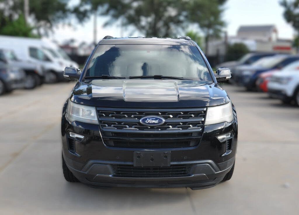 Black 2018 Ford Explorer SUV / Crossover Front-Wheel Drive 6-Speed Automatic