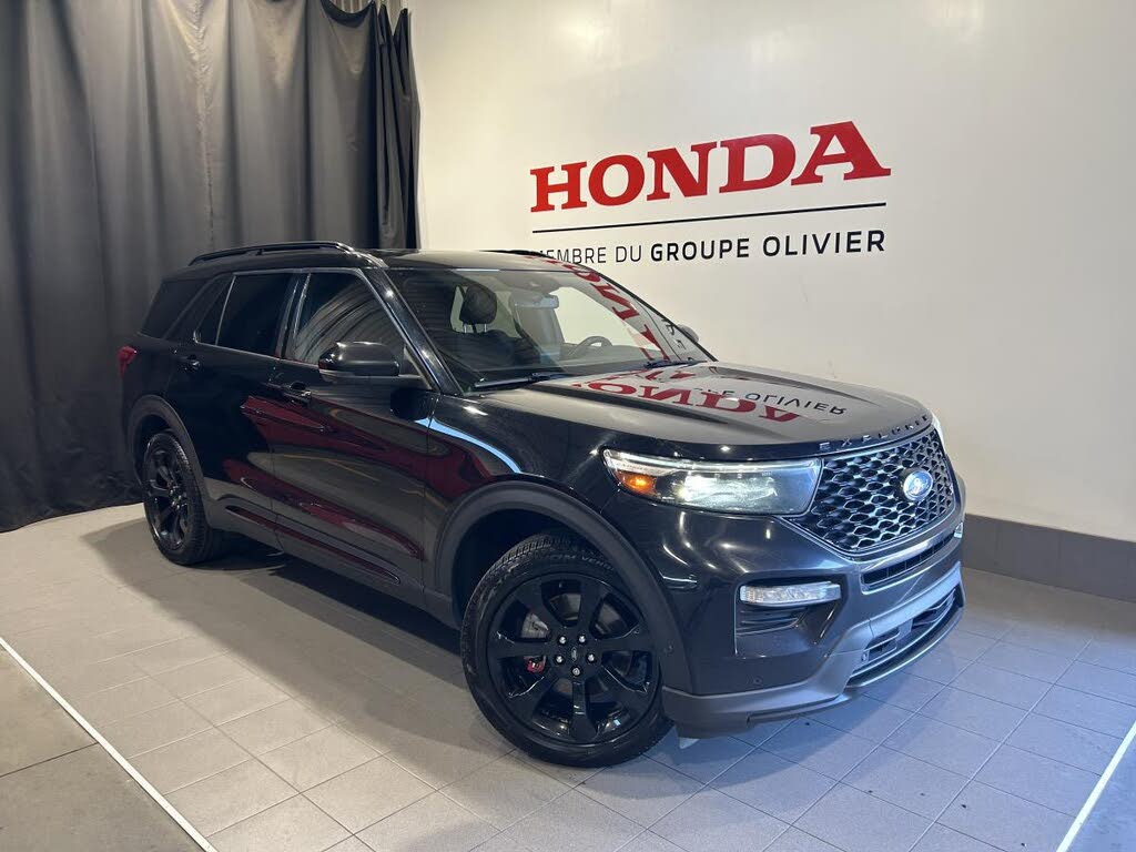 Black 2020 Ford Explorer SUV / Crossover All-Wheel Drive Automatic