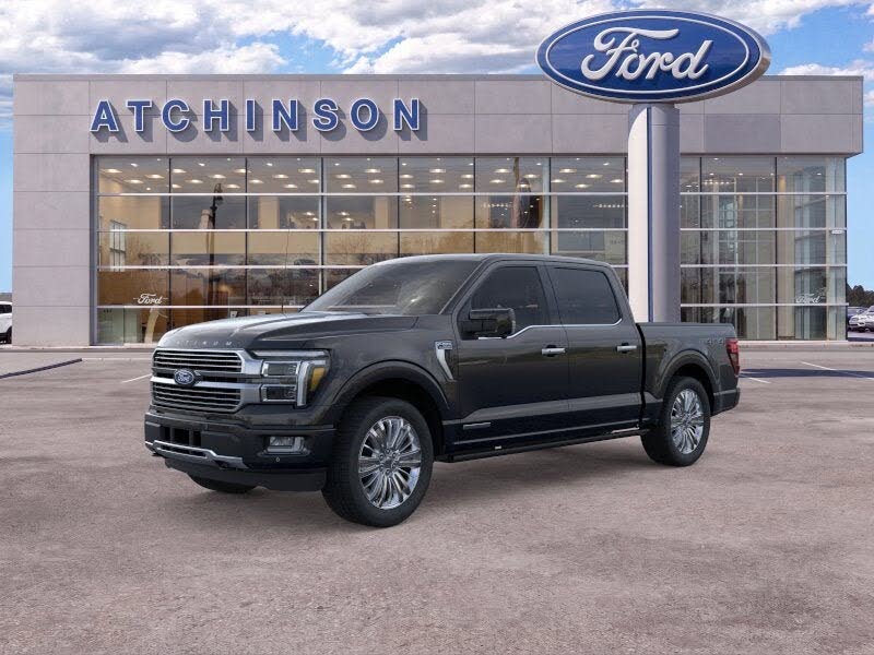 Agate Black Metallic 2026 Ford F-150 Pickup Truck Four-Wheel Drive Automatic