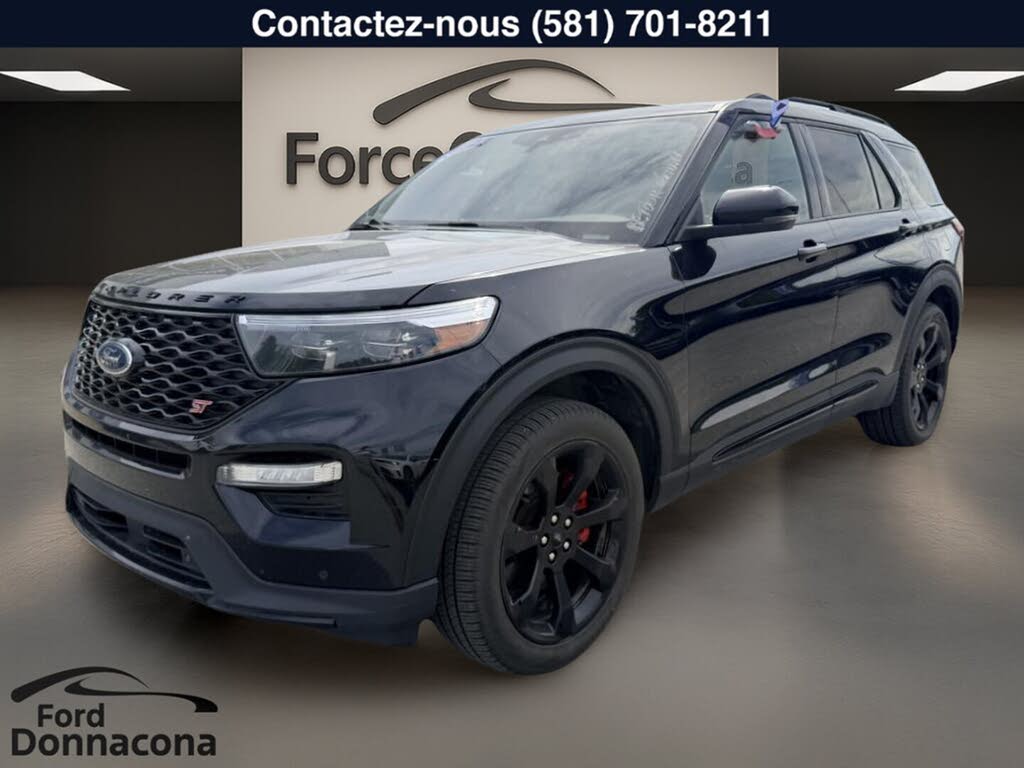 Black 2024 Ford Explorer SUV / Crossover All-Wheel Drive Automatic