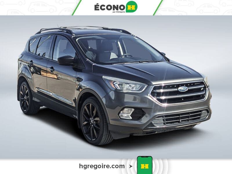 Black (Charcoal) 2017 Ford Escape SUV / Crossover All-Wheel Drive Automatic