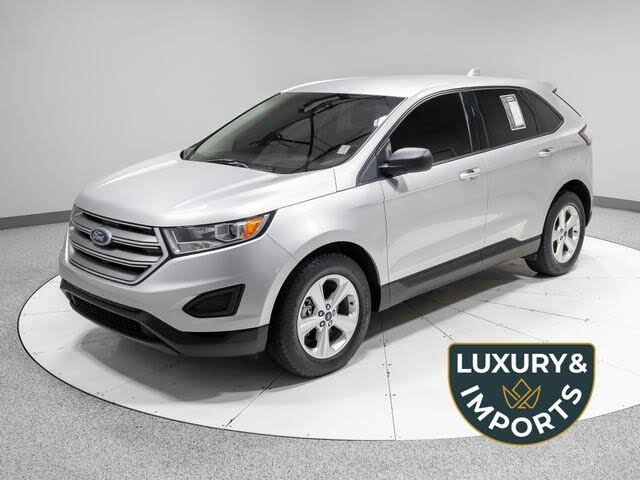 Ingot Silver 2018 Ford Edge SUV / Crossover Front-Wheel Drive 6-Speed Automatic