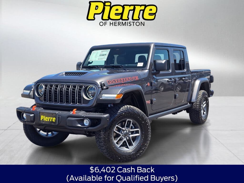 Crystal Metallic 2026 Jeep Gladiator Pickup Truck Four-Wheel Drive 8-Speed Automatic