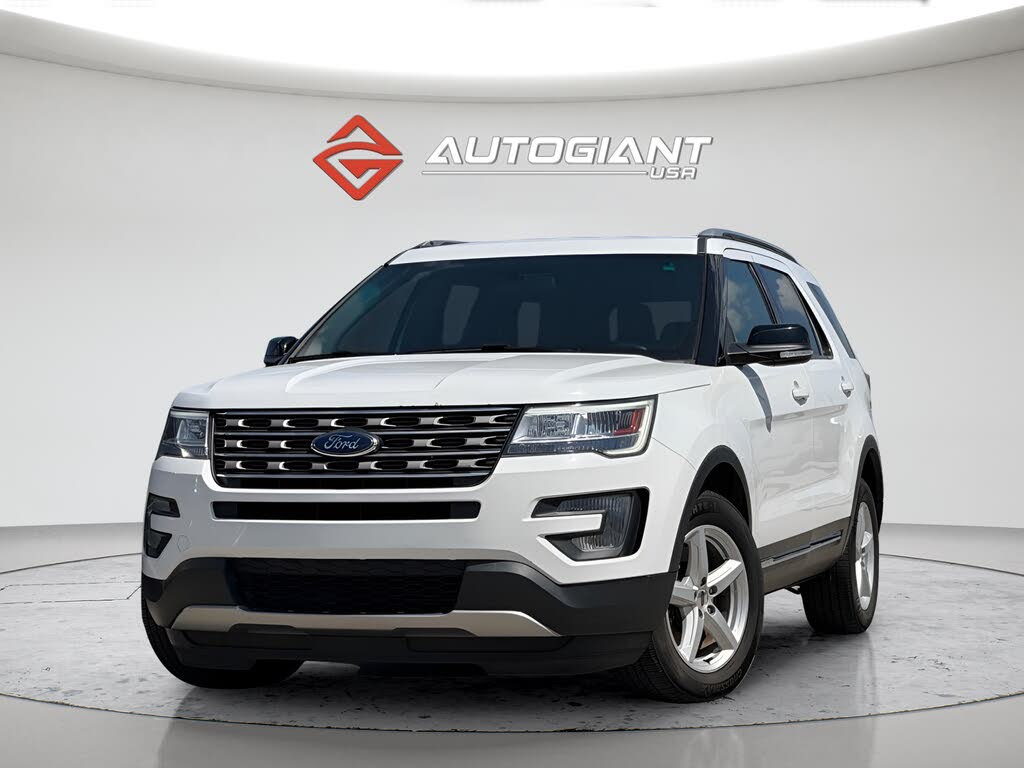 Oxford White 2017 Ford Explorer SUV / Crossover All-Wheel Drive 6-Speed Automatic