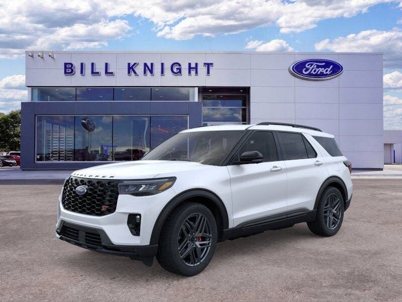 Star White Metallic Tri-Coat 2026 Ford Explorer SUV / Crossover All-Wheel Drive Automatic