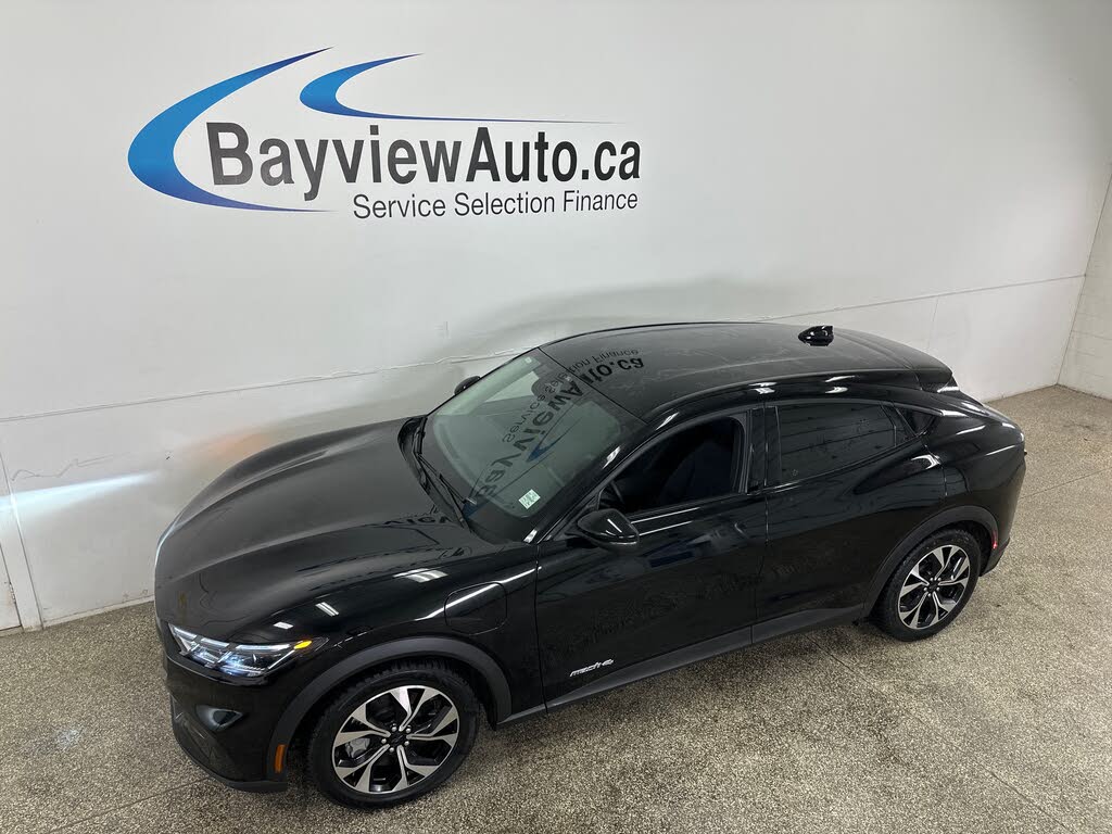 Black 2025 Ford Mustang Mach-E SUV / Crossover All-Wheel Drive Automatic