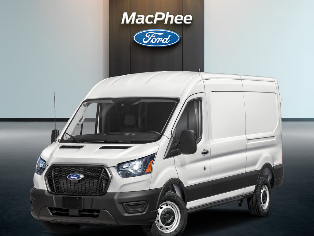 Oxford White 2026 Ford Transit Cargo Van All-Wheel Drive Automatic