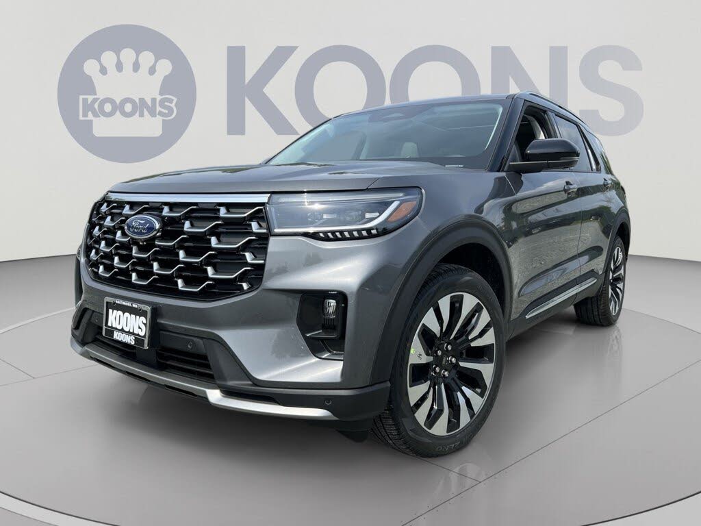 Gray 2026 Ford Explorer SUV / Crossover All-Wheel Drive Automatic