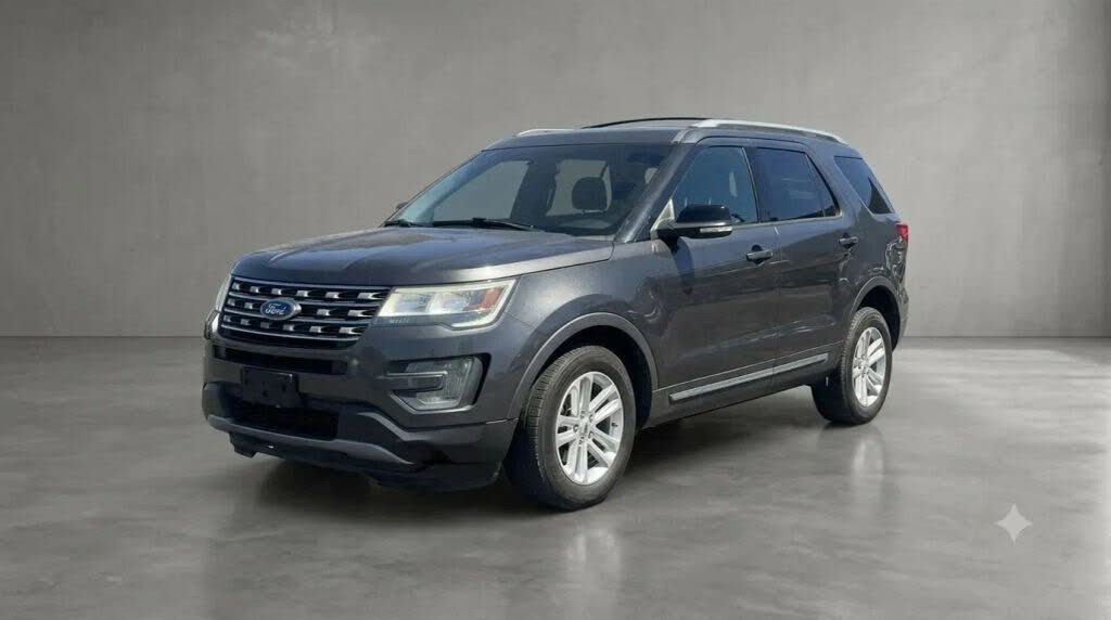 Gray (Magnetic) 2017 Ford Explorer SUV / Crossover Front-Wheel Drive 6-Speed Automatic