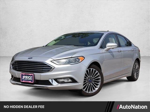 Ingot Silver 2017 Ford Fusion Sedan Front-Wheel Drive 6-Speed Automatic