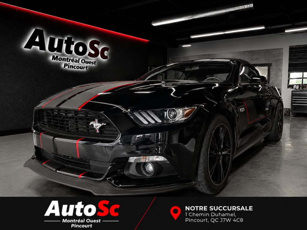  2016 Ford Mustang GT Premium Convertible RWD   