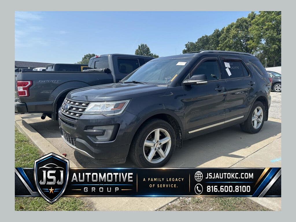 Gray 2017 Ford Explorer SUV / Crossover All-Wheel Drive 6-Speed Automatic