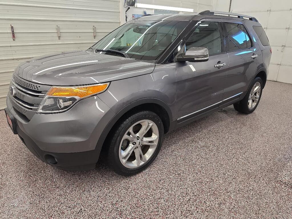 Gray 2014 Ford Explorer SUV / Crossover All-Wheel Drive Automatic
