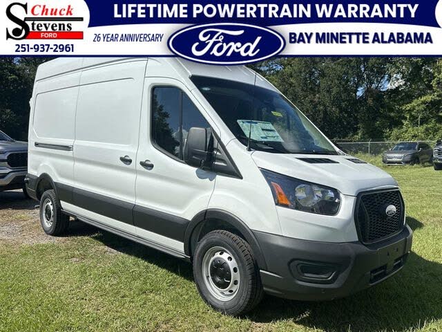 Oxford White 2026 Ford Transit Cargo Van Rear-Wheel Drive 