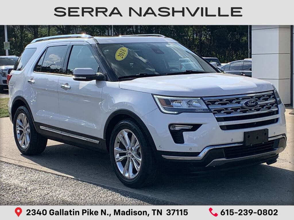 2018 Ford Explorer Blanco (White Platinum Clearcoat Metallic) SUV/Crossover Tracción delantera 6 velocidades Automática
