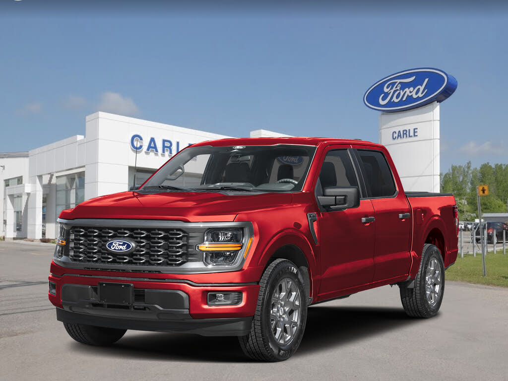 Red (Rouge rubis métallisé teinté verni (RR)) 2026 Ford F-150 Pickup Truck Four-Wheel Drive Automatic