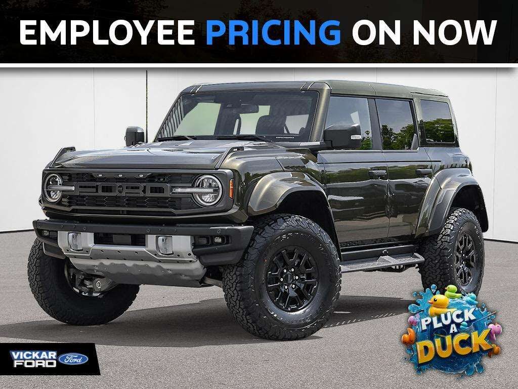 Green 2026 Ford Bronco Raptor SUV / Crossover Four-Wheel Drive Automatic