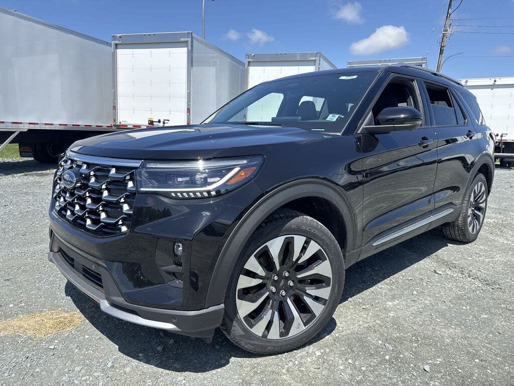 Agate Black Metallic 2026 Ford Explorer SUV / Crossover All-Wheel Drive Automatic