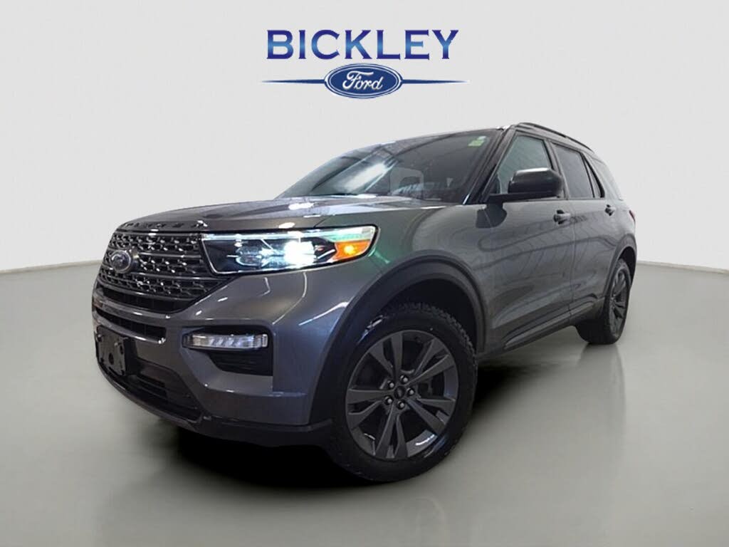 Gray 2021 Ford Explorer SUV / Crossover All-Wheel Drive Automatic